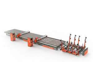 Automatic Glass Cutting Line(with laser drilling)