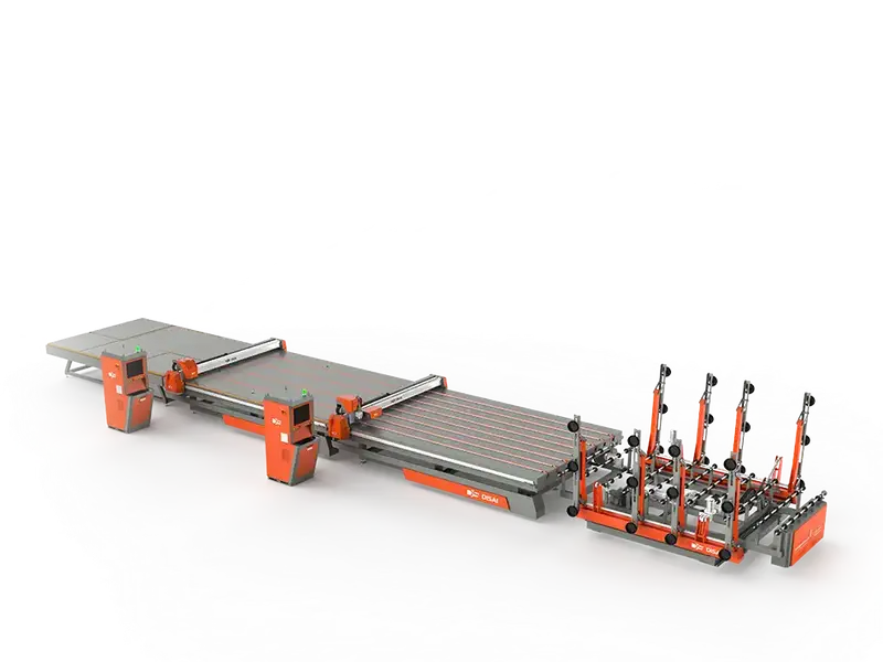 Automatic Glass Cutting Line(with laser marking)