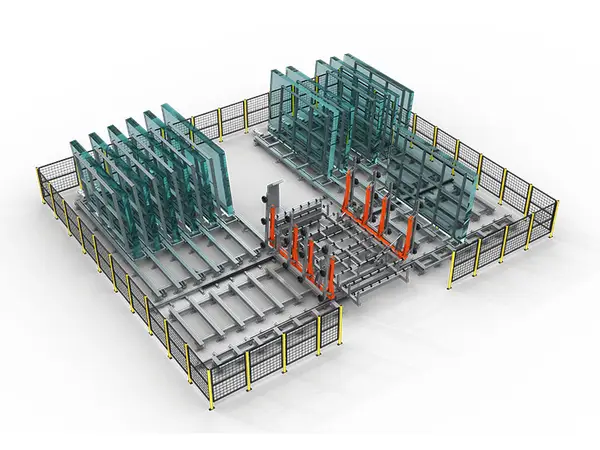 Drawer-Type Intelligent Glass Storage System