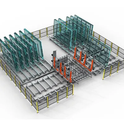 Drawer-Type Intelligent Glass Storage System