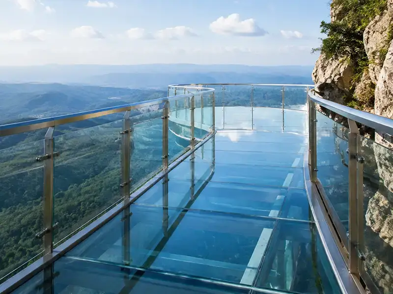 Glass Walkway Applications