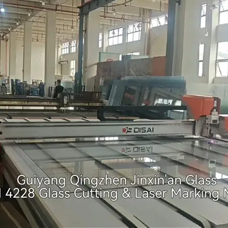 DS-LM 4228 Glass Cutting & Laser Marking Machine