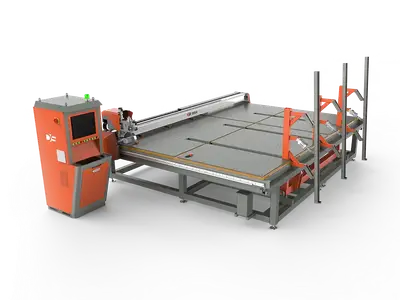 Integrated Glass Cutting Table(Manual Loading)