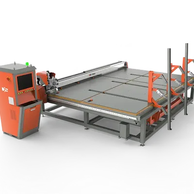 Integrated Glass Cutting Table(Manual Loading)