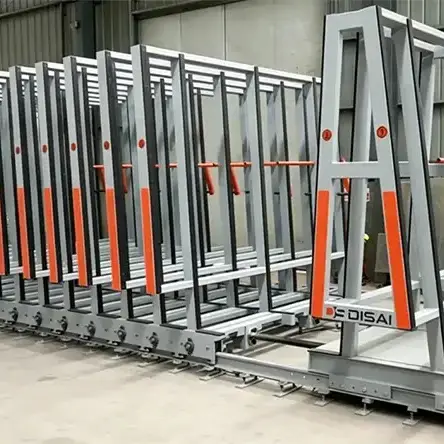 Intelligent Mobile Glass Storage Rack