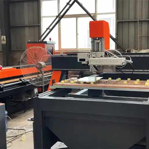 Laser Drilling and Sandblasting Machine