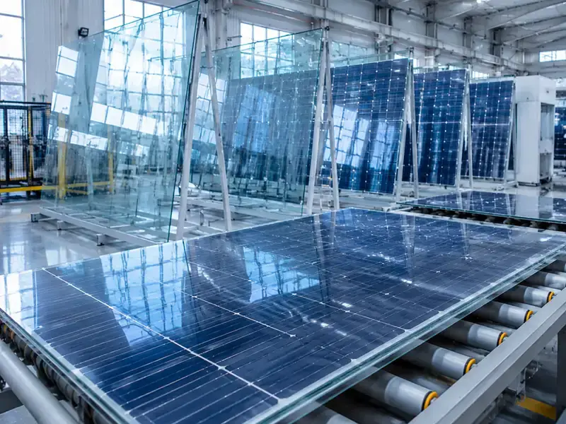 Solar Glass Cutting
