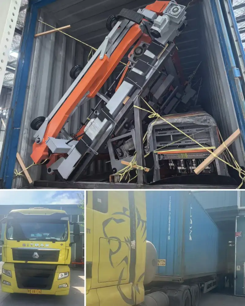 Máquina de corte de vidrio DISAI zarpa al extranjero, entregada con éxito a cliente etíope